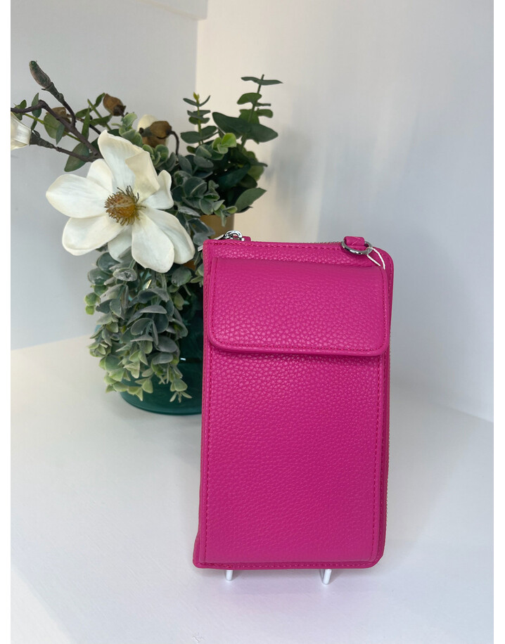 Lucy Cobb Bags Paige Phone Bag  - Fuchsia