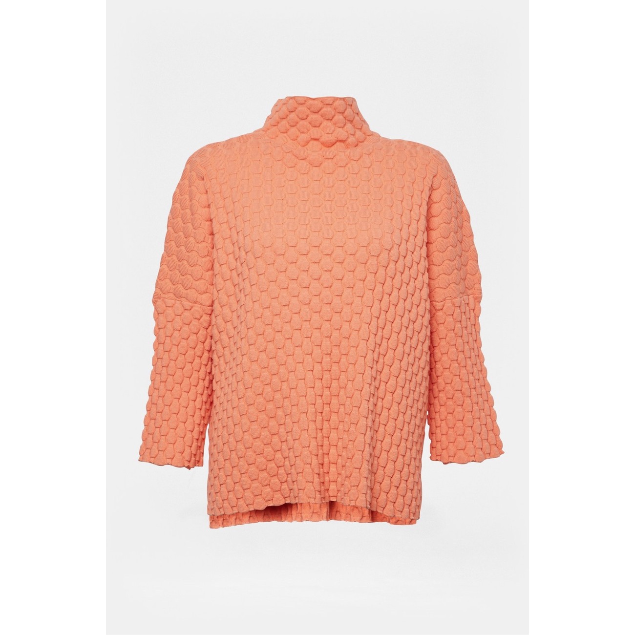 oversized jumper coral knitted jumper