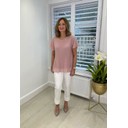 Penelope Pleated Blouse  - Blush Pink