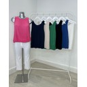 Britney Lace Vest - White
