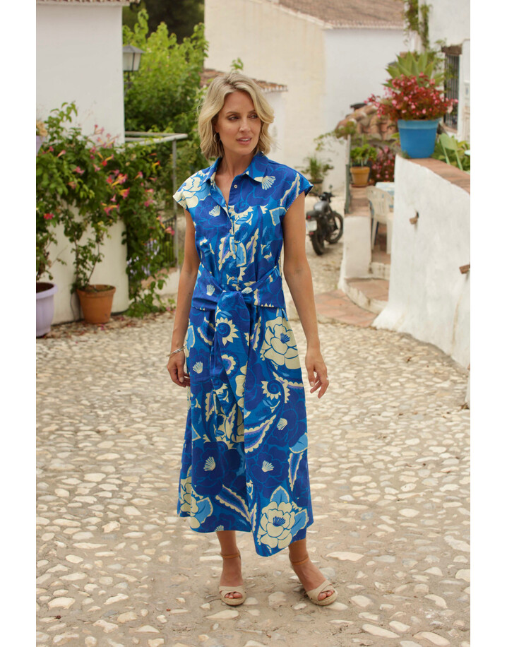 Pomodoro Pucci Shirt Dress - Blue