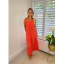 Kayleigh Dress - Coral