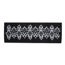 Paisley Chiffon Scarf - Black - Alternative 1