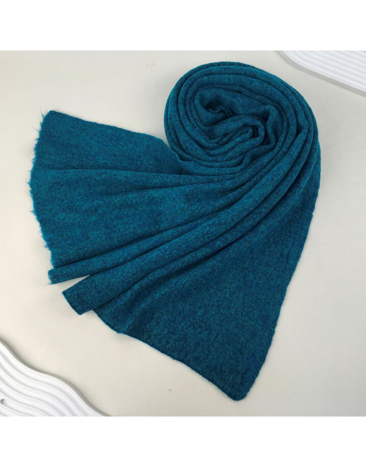 Lucy Cobb Claire Chunky Scarf - Teal