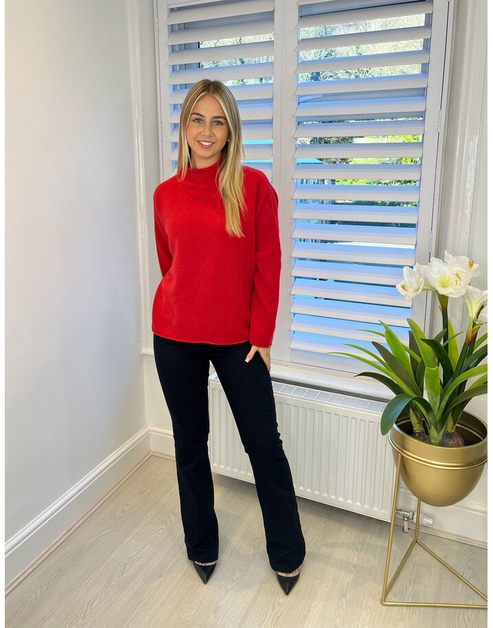 Lucy Cobb Leila Jumper in Red