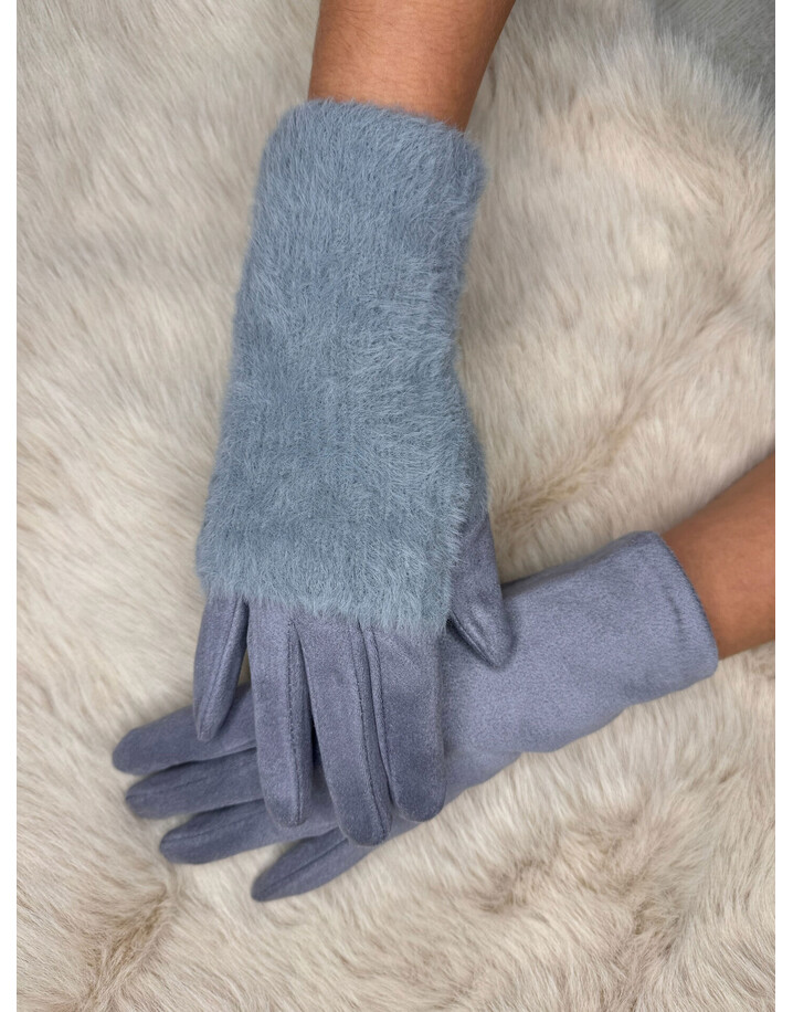 Lucy Cobb 2-in-1 Gloves - Grey