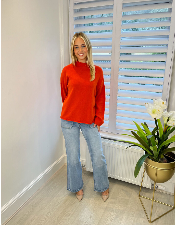 Lucy Cobb Leila Jumper - Orange