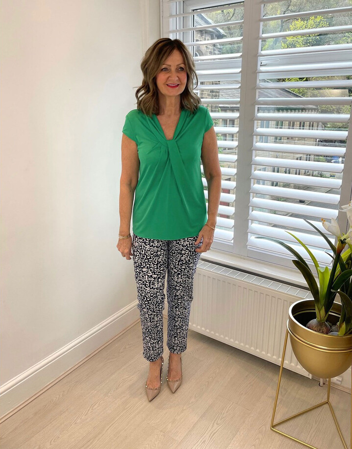R.O.B (Robell Tops) Inka Top - Emerald