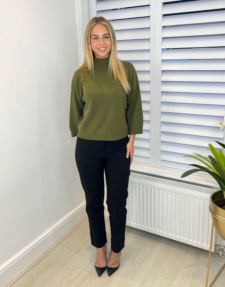 Lucy Cobb Suzie Jumper  in Khaki