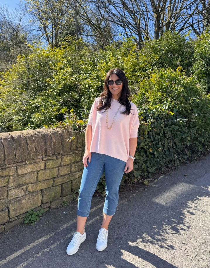 Lucy Cobb Amanda Jumper - Pale Pink 