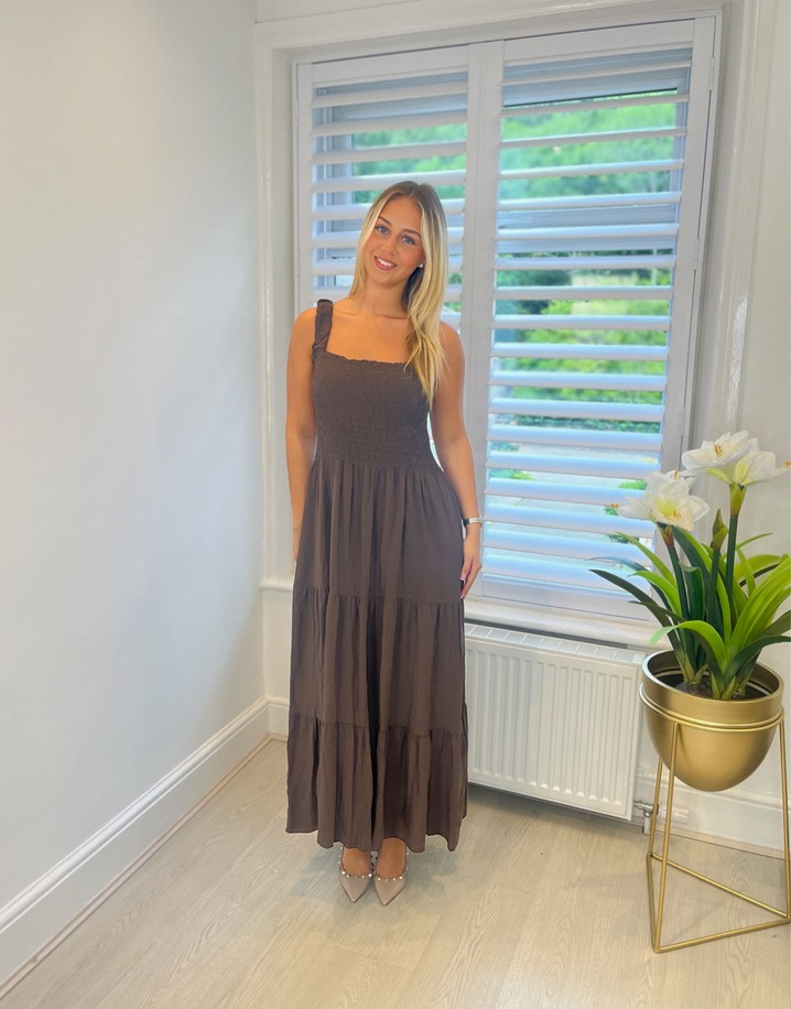 Lucy Cobb Kayleigh Dress - Chocolate