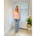 Corfu Crochet Top - Pale Pink 