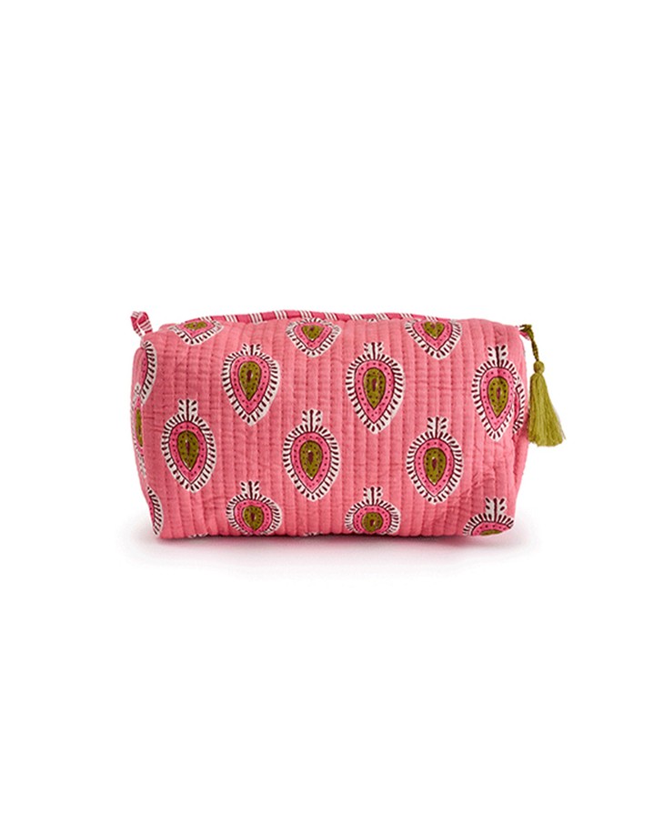 Luella Printed Washbag - Pale Pink 