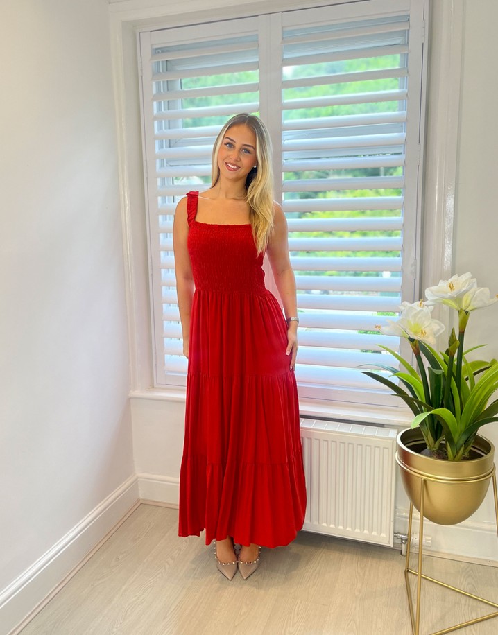 Lucy Cobb Kayleigh Dress - Red