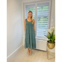 Katie Midi Dress  - Khaki