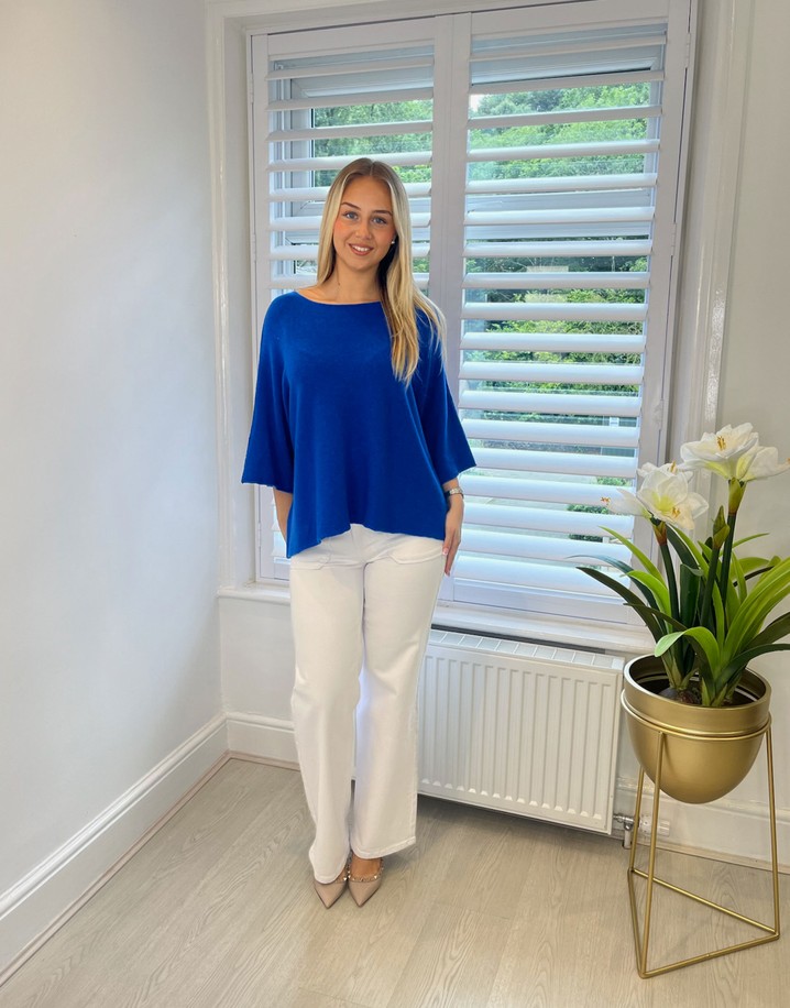 Lucy Cobb Miranda Jumper  - Royal