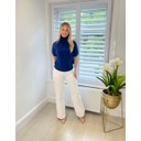 Riley Roll Neck Jumper - French Navy