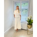 Riley Roll Neck Jumper - Ivory