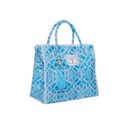 Barbados Beach Bag - Azure Mosaic