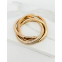 Elasticated Bangle - Gold