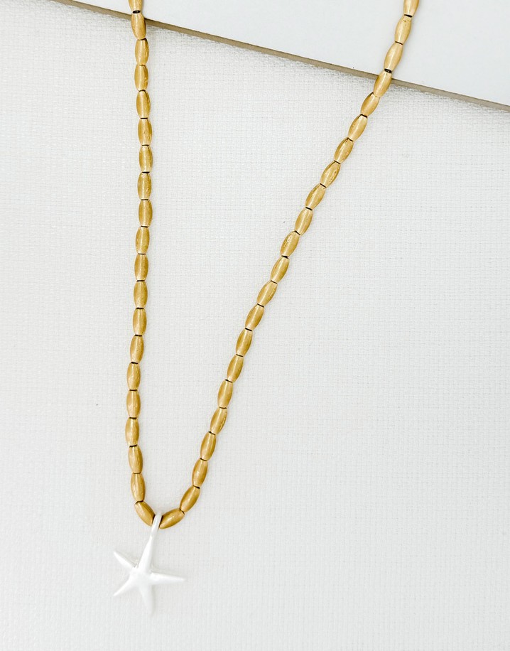 Envy Star Short Necklace - Gold