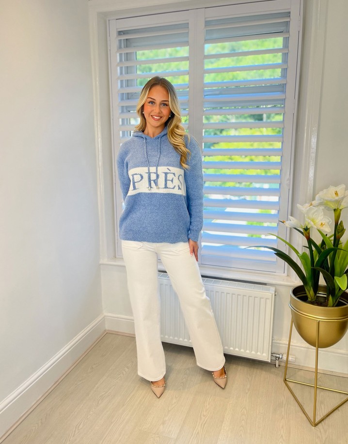 Lucy Cobb Apres Supersoft Hoodie - Denim