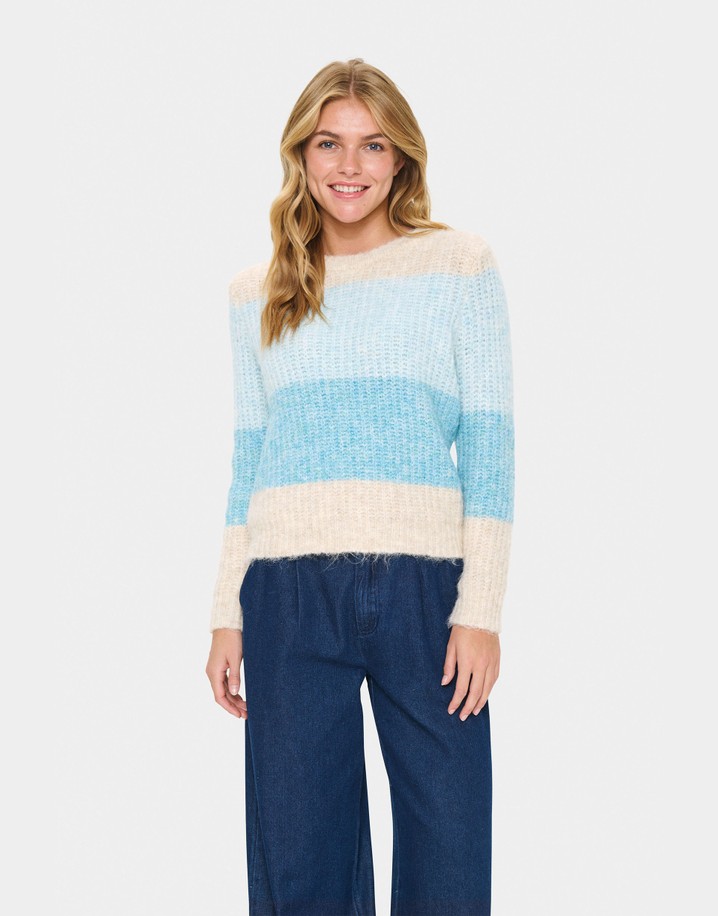 Saint Tropez Mandy Pullover - Blue Mix