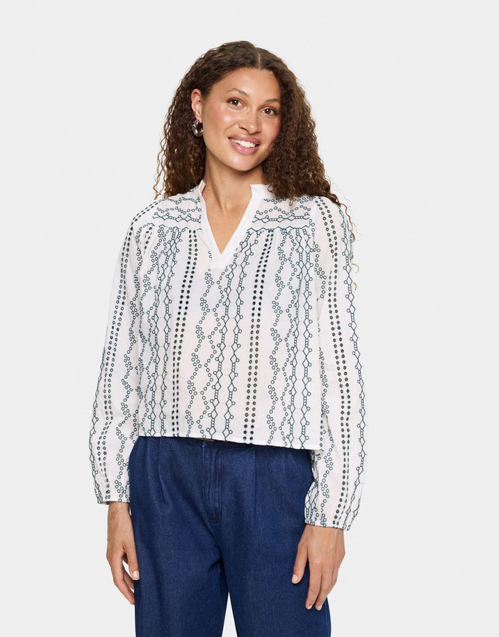 Saint Tropez Malvie Blouse - White
