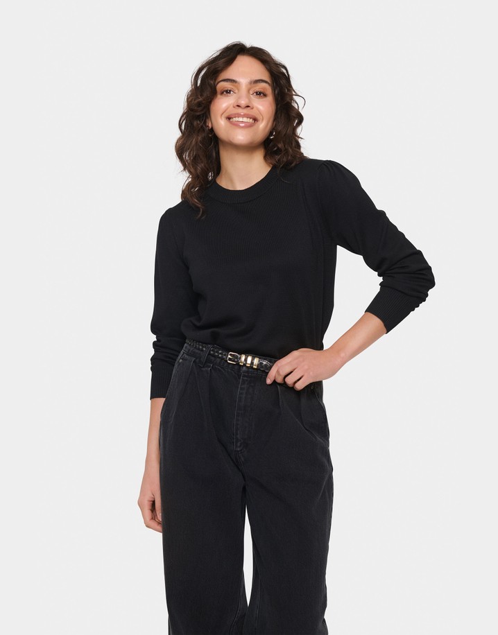 Saint Tropez MilaSZ Pullover - Black