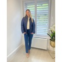 Fern Reversible Padded Coat  - Navy Mix - Alternative 1