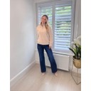 Supersoft Half Zip Jumper - Stone