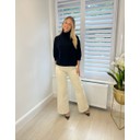 Riley Roll Neck Jumper - Black