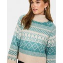 Micha Rollneck Pullover  - Aqua Haze - Alternative 3