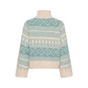 Micha Rollneck Pullover  - Aqua Haze - Alternative 5