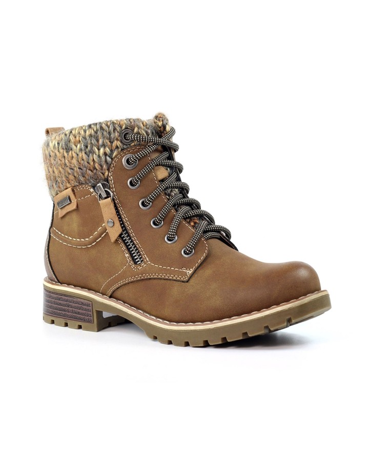Lunar Shoes Millie Waterproof Boots - Tan