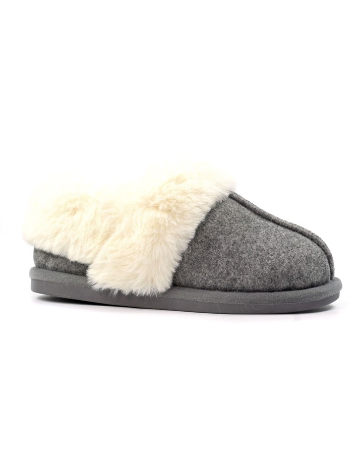 Lunar Shoes Ember II Slippers  - Dark Grey