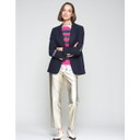 Sophia Graffiti Wool Blend Jacket - Navy - Alternative 1