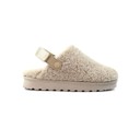 Naples Adjustable Strap Slippers - Beige