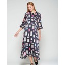 Erin Cerillas Dress - Navy