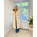 Niamh Longline Padded Coat - Sand - Alternative 2