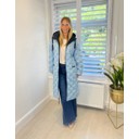 Florence Reversible 2-in-1 Coat - Black / Blue