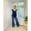 Teresa Knitted Tank - Navy