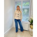 Serena Scuba Jacket - Stone
