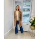 Beckie Boucle Coat - Camel
