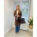 Beckie Boucle Coat - Fudge