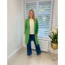 Beckie Boucle Coat - Green