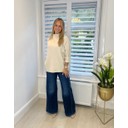 Pippa Pearl Sleeve Jumper - Oatmeal