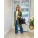 Faux Fur Shoulder Bag  - Chocolate