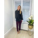 Sara Sequin Shirt - Black