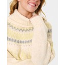 Megna Rollneck Pullover - Cream Mix - Alternative 2